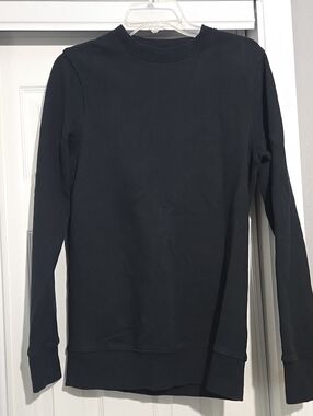 Goodfellow & Co Black Crewneck Pullover Sweatshirt